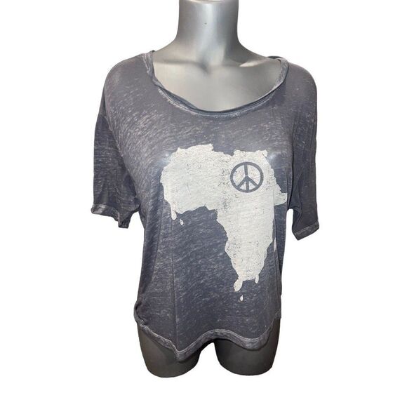 Threads 4 Thought peace burnout t shirt XS - Picture 1 of 4